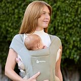 Ergobaby Embrace Baby Carrier Newborn Front Inward Olive view 9