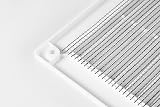 Awenta Plastic Air Vent Grille Cover 150x150mm White with Insect Grid view 5