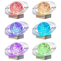 3D Crystal Puzzle, 40PCS Saturn Assembly Brain