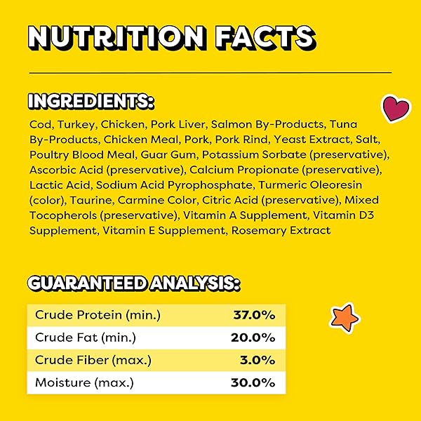 TEMPTATIONS MEATY MIXUPS CAT TREATS SALMON & TUNA FLAVOR, 4.12 OZ. POUCH