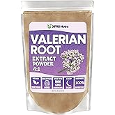 XPRS Nutra Valerian Root Extract Powder 4:1 - Premium Valerian Root Powder for Cognition - Vegan Friendly Herbal Sleep Support (16 Ounce)