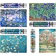 MISITU Small Jigsaw Puzzles for Adults Challenging Puzzle Small Puzzles Mini Jigsaw Puzzles for Adults 150 Pieces Micro Tiny Puzzle Van Gogh Art Puzzles Travel Puzzle 6 x 4 Inch 4 Packs