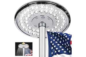 Aurolit Flagpole Light Solar Powered, Auro 4 Silver Flag Pole Light 48 Large LED for 15-25 Ft Poles,12 Hour Dusk to Dawn Auto On/Off, Spectacular Aurora Lighting on Outdoor Pole Top
