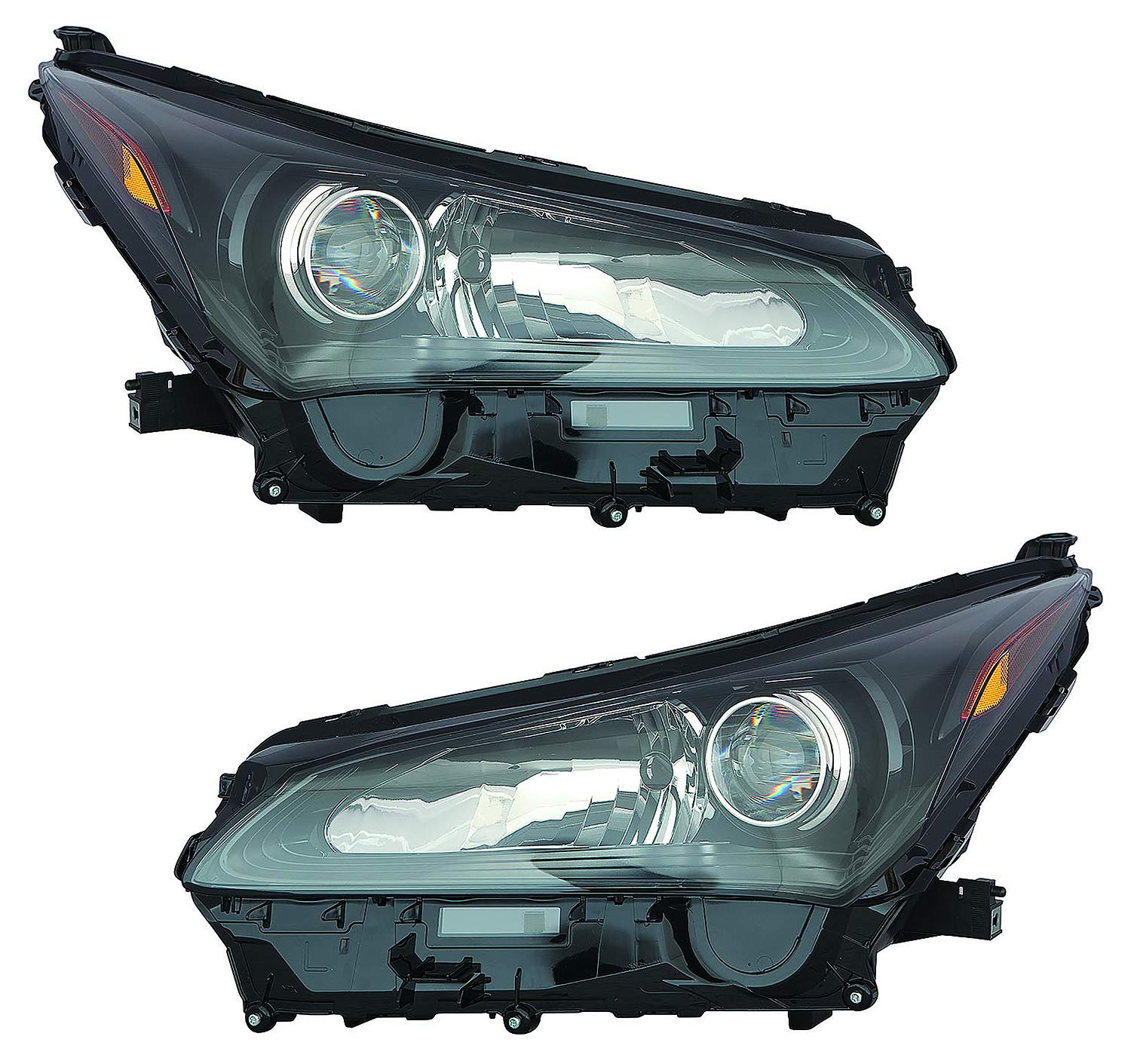 For Lexus Nx200T / Nx300 Headlight 2015 2016 2017 Driver and Passenger Side Headlamp Replacement