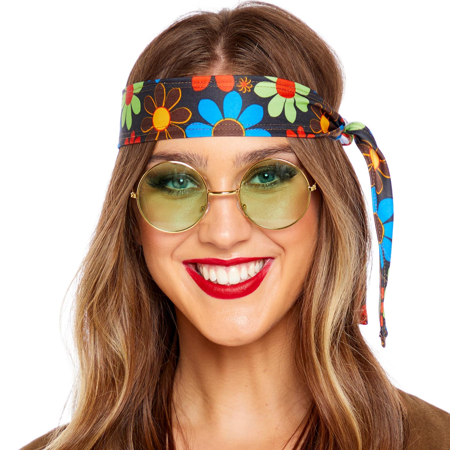 Green Hippie Glasses