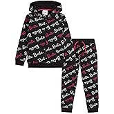 Barbie Girls Tracksuits, Zip Up Hoodie and Tracksuit Bottoms Sets for Girls