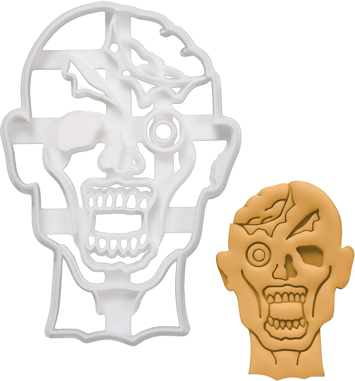 Zombie Head cookie cutter, 1 piece - Bakerlogy