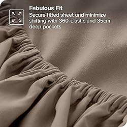 Bare Home Full XL Sheet Set - Luxury 1800