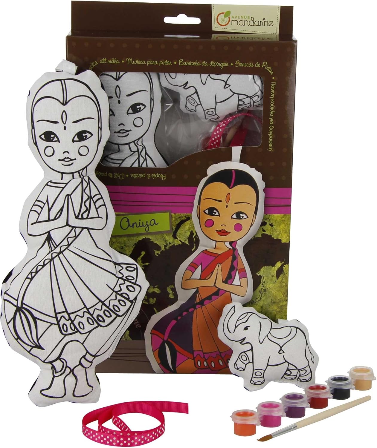 muñeca para pintar
