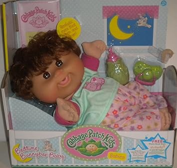 Buy Cabbage Patch Kids Bedtime Bunnybee Baby Auburn Brown Hair