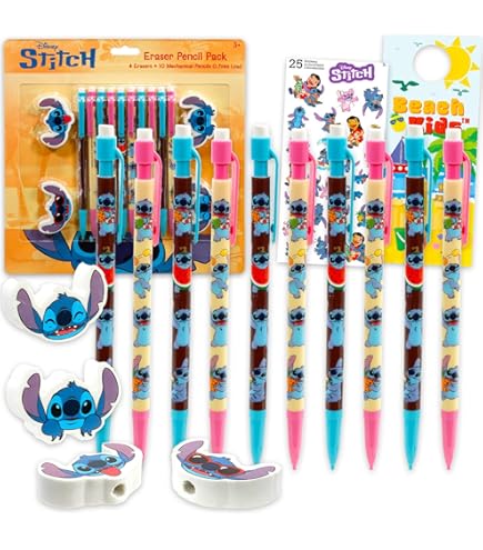 Amazon.com: Disney Stitch Stationery Bundle - 11 Pc Set Folder