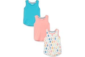 �鶹�� Essentials Girls' 3-Pack Tank Top