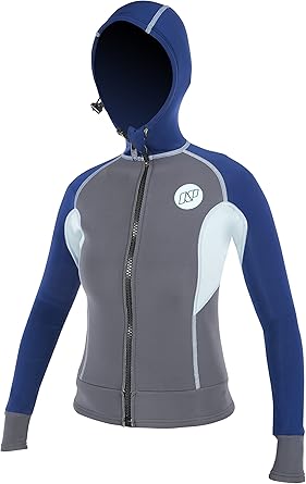neoprene hooded jacket