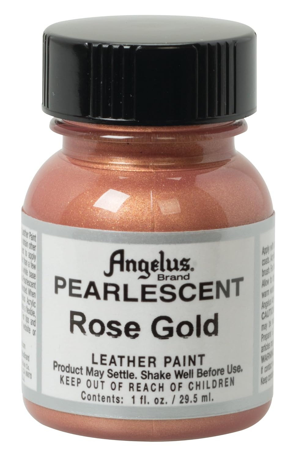 Angelus Brand Acrylic Leather Paint Pearlescent Rose Gold Amazon.co