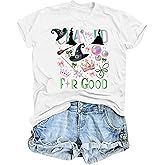 Musical Shirt Women Witch and Princess Tshirt Changed for Good Shirts Musical Movie Fan Gifts Tee Tops White
