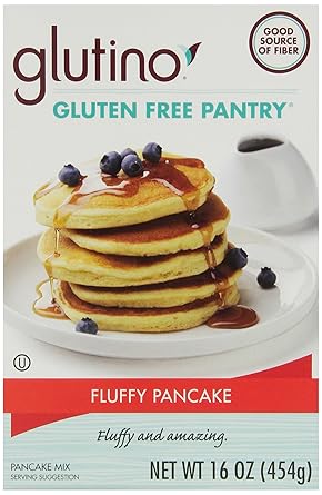 Amazon Com Fluffy Pancake Mix 16 Ounces Case Of 6 Pancake