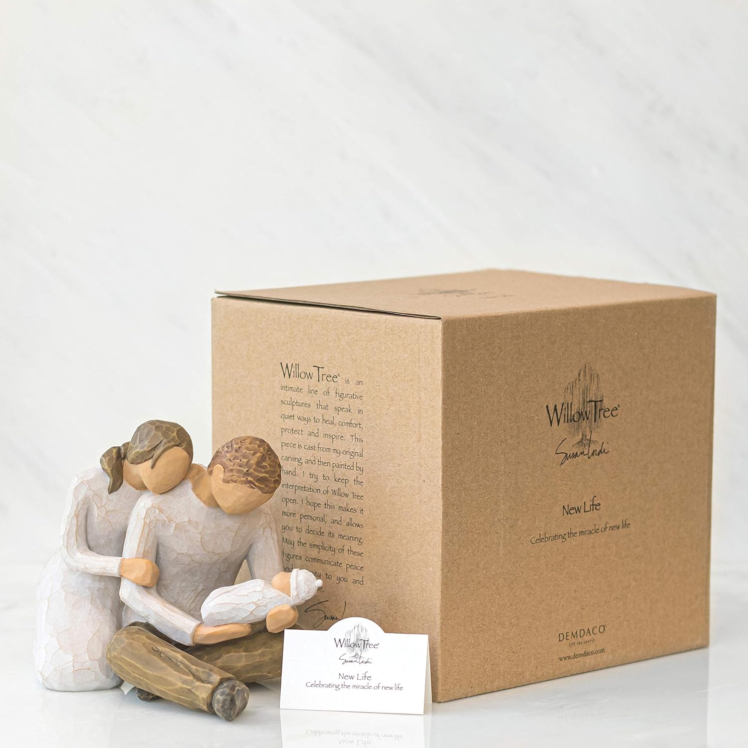 Willow Tree New Life Figurine, Natural, 5" height - Image 5
