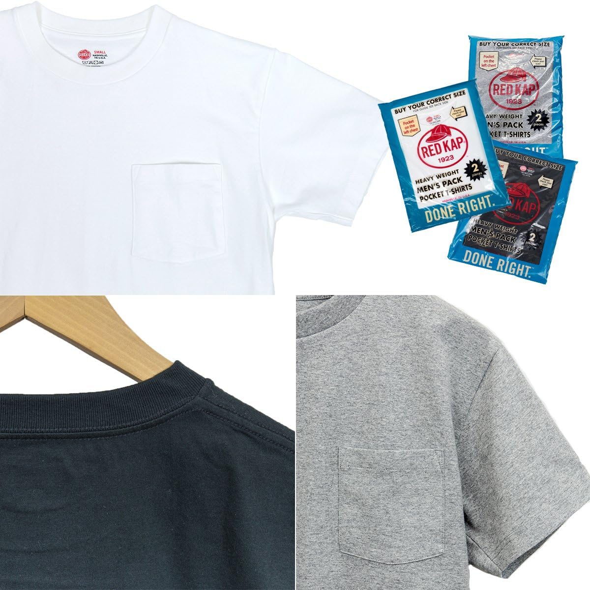 Amazon レッドキャップ Red Kap メンズ ポケットtシャツ 2枚組 Single Jersey Xlサイズ Grey グレー 灰 Tシャツ カットソー 通販 Amazon レッドキャップ Red Kap メンズ ポケットtシャツ 2枚組 Single Jersey Xlサイズ Grey グレー 灰 Tシャツ カットソー 通販