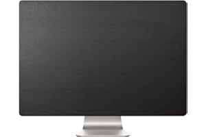 Stylish and Functional Dust Cover for 21 27 Inch Monitors Waterproof Nylon (21 inch black)