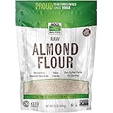 NOW Foods, Almond Flour with Essential Fatty Acids, 5 g Carbs per Serving, 22-Ounce (Packaging May Vary)