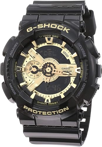 G shock casio preto e dourado Clearance