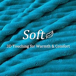 BEDELITE Fleece Throw Blanket for Couch - 300GSM