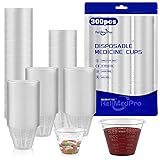 ReliMedPro Disposable Medicine Cups Graduated, pack