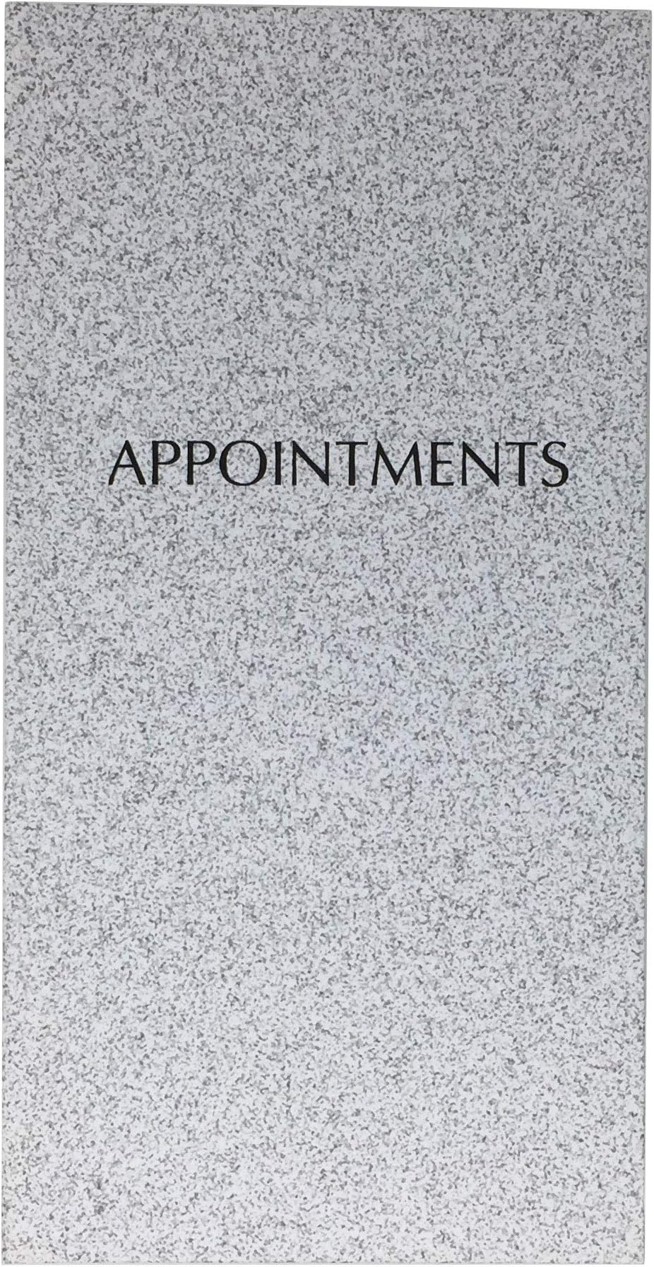 Quirepale Appointment Book 3 Column Assistant Grey