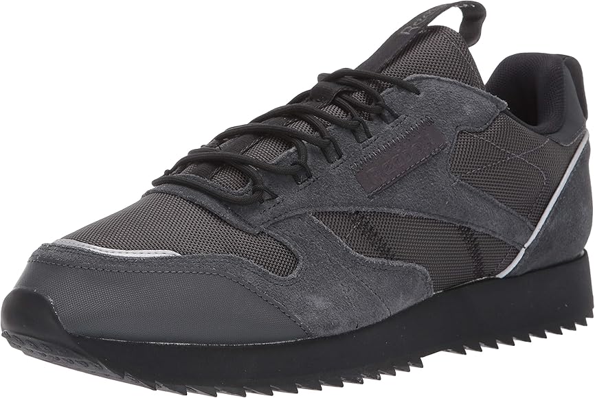 reebok classic mens black leather