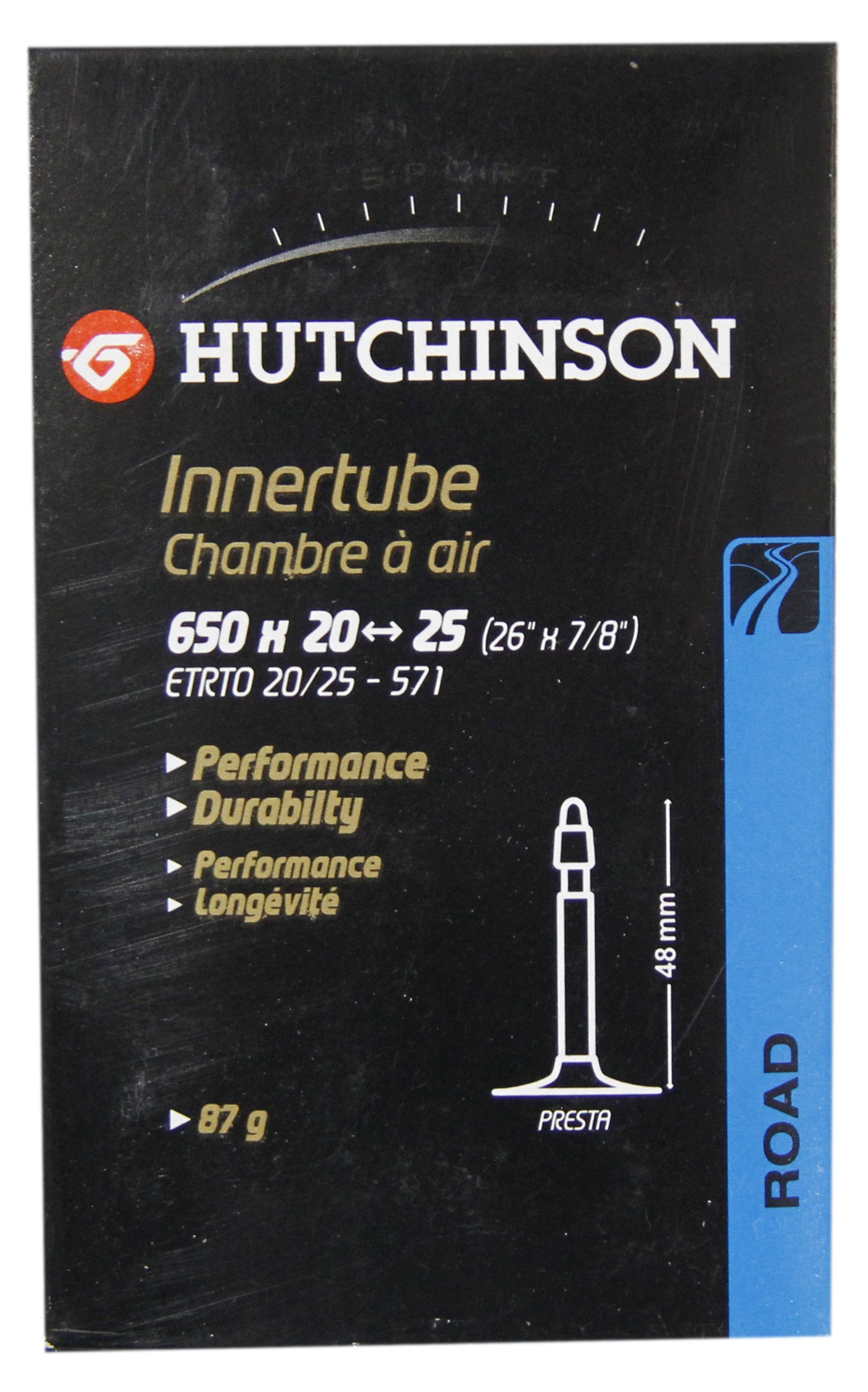 Hutchinson – To Inner Tube 650x20/25 Presta 48 mm – Rooms To Air