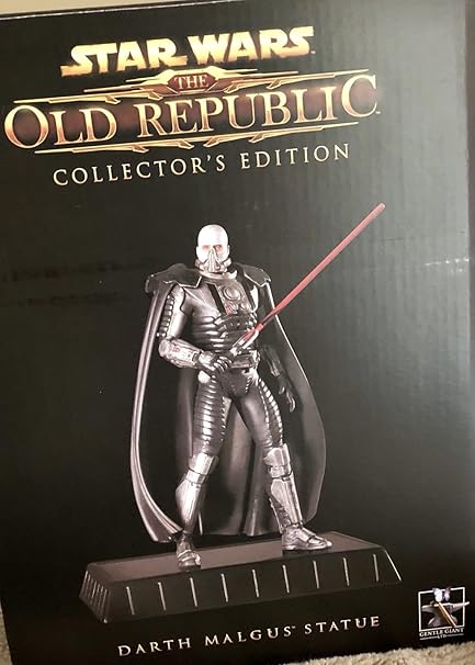 star wars the old republic collector's edition darth malgus statue