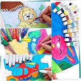 KINSPORY 139 PCS Art Set for Kids Deluxe Painting Case Pink view 2
