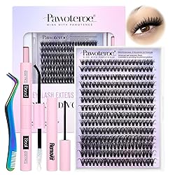 Pawotence Lash Extension Kit DIY 280pcs Individual