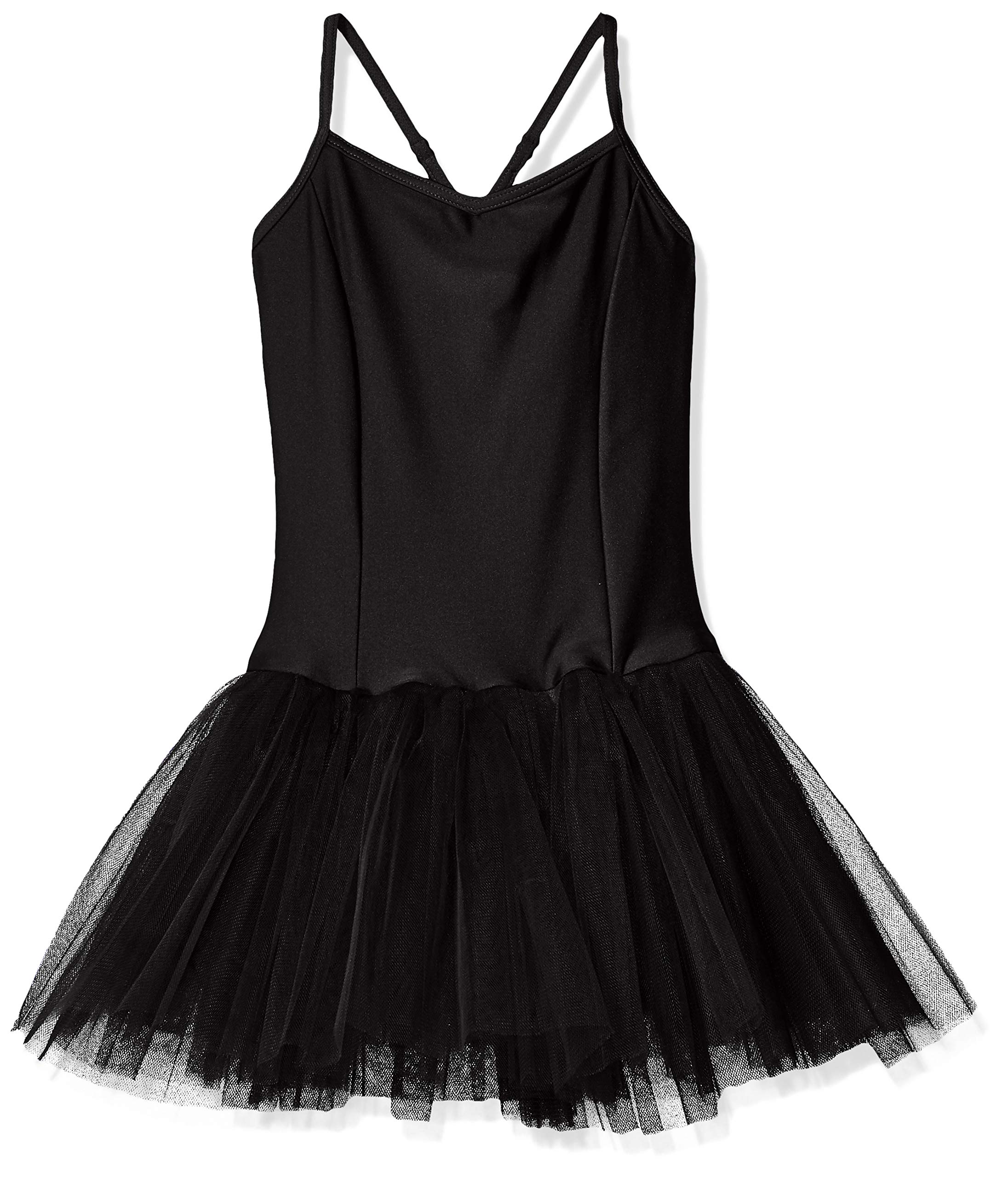 Capezio Girl's Tutu Leotard - Black, Intermediate