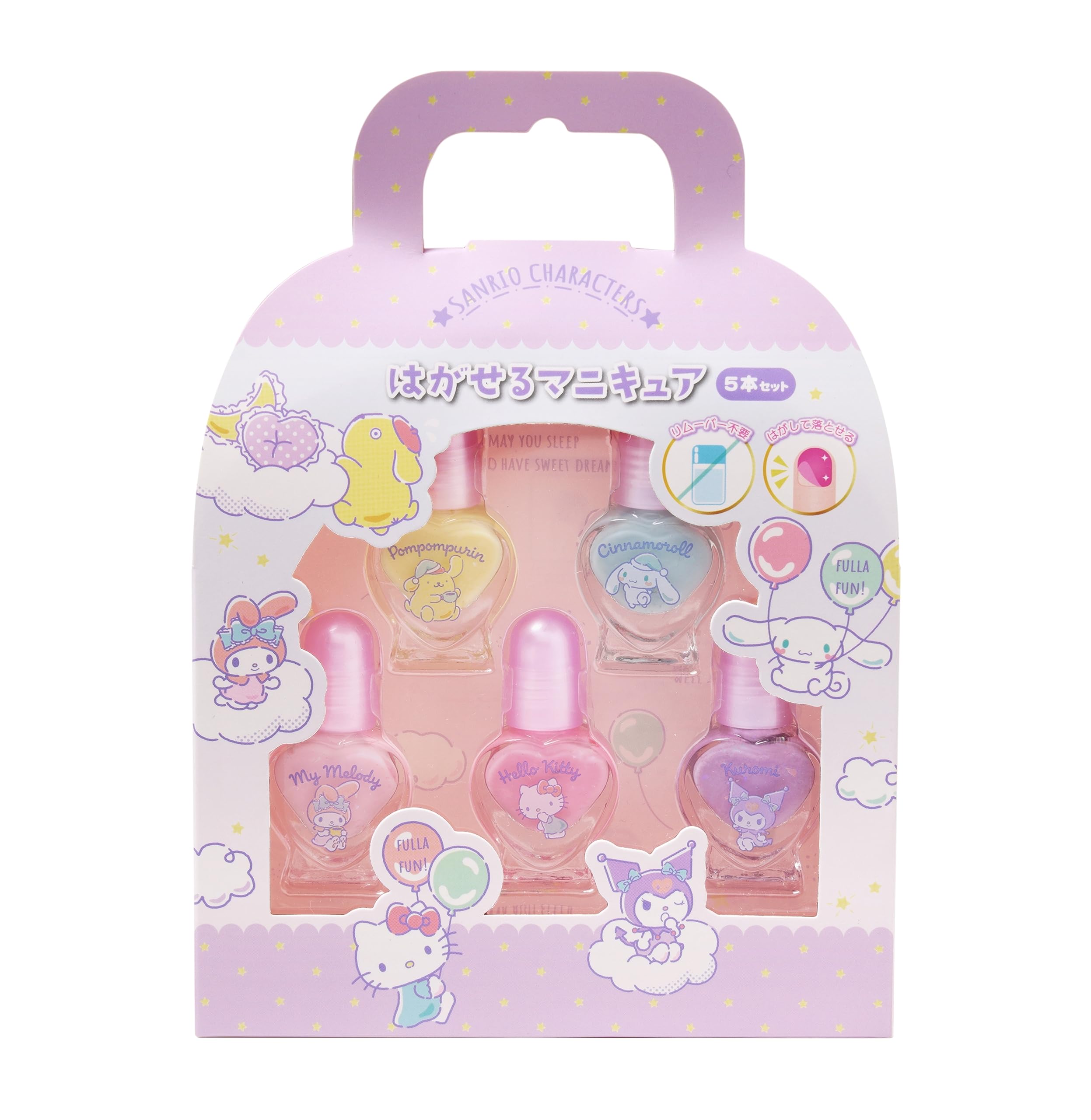 レイス サンリオキャラクターズ はがせるマニキュア 5本セット 230728商品画像