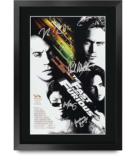 Poster Di Paul Walker Fast And Furious 7 Amazon.com: FURIOUS 7 MOVIE