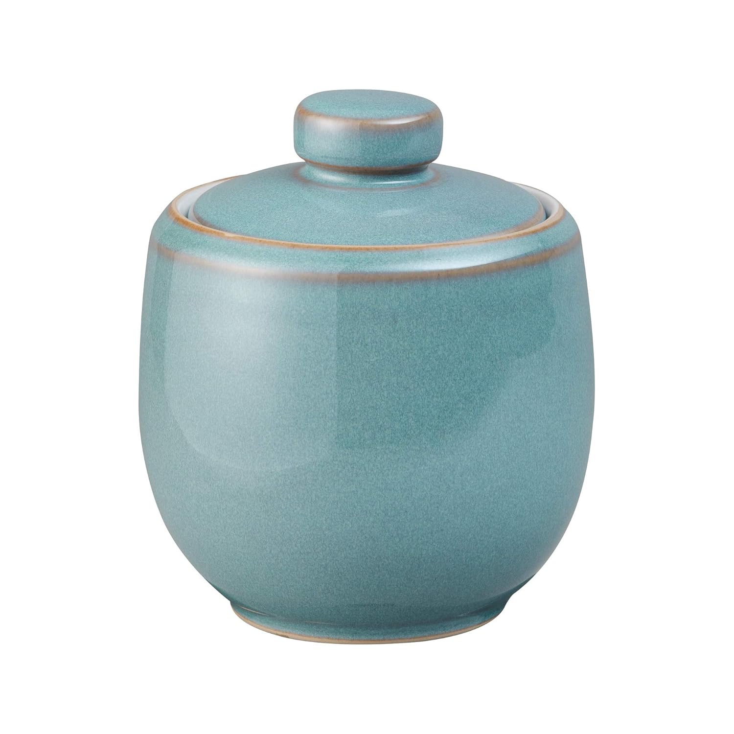 Denby Azure Covered Sugar Bowl 280g Amazon.co.uk Kitchen & Home