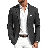 PJ PAUL JONES Mens Blazer Casual Sport Coat Lightweight Sports Jacket | Two Buttons Mens Sport Coat, Breathable, Notched Lapel, Regular Fit, Machine Wash, Suit Jacket for Business Travel Dating
