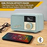 Roberts Revival PETITE2 FM/DAB/DAB+ Digital Radio with Bluetooth Duck Egg view 10