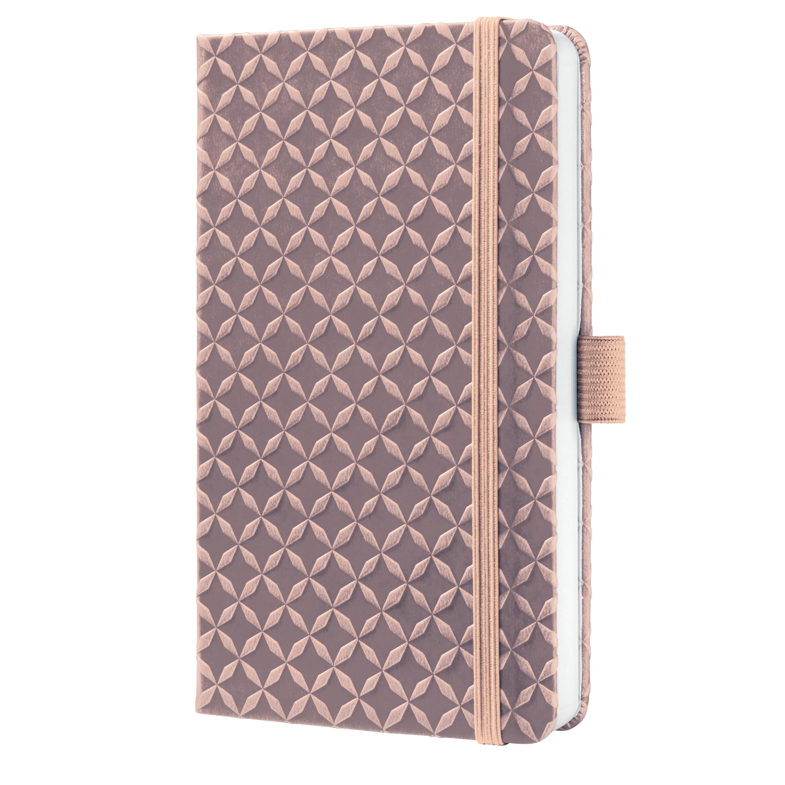 SIGEL JN136 Jolie Notebook, Lined, Approx. A6, Rose, hardcover, 174 Pages