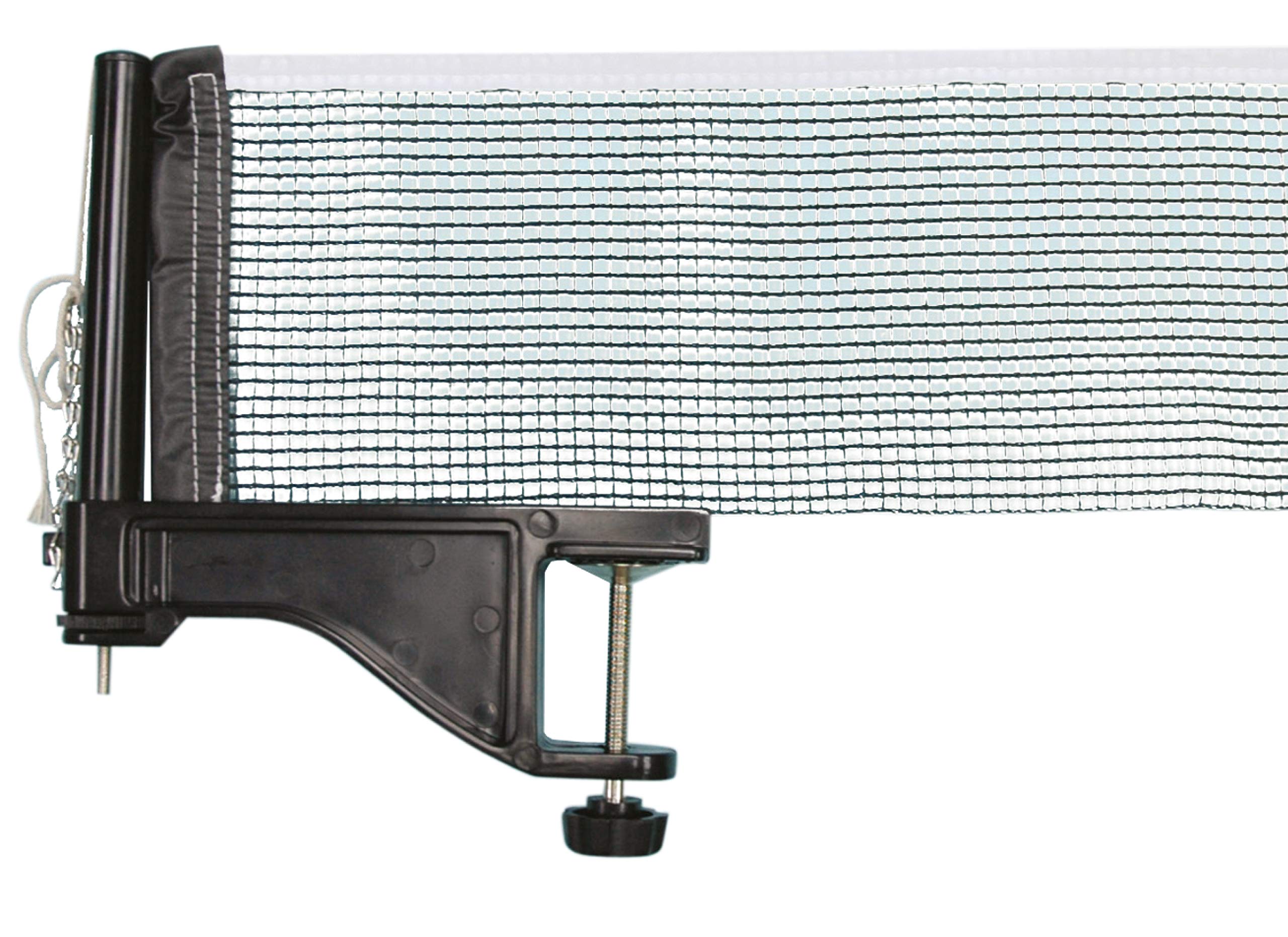 Donic-Schildkroet Friend Table Tennis Net, Nylon, Adjustable Height and Tension, Maximum Table Thickness 5 cm, in a Box, 808313