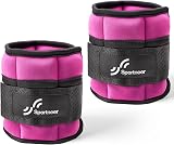 Sportneer Adjustable Ankle Weights Set 0.8-3.5 lb per ankle 2 pack view 5