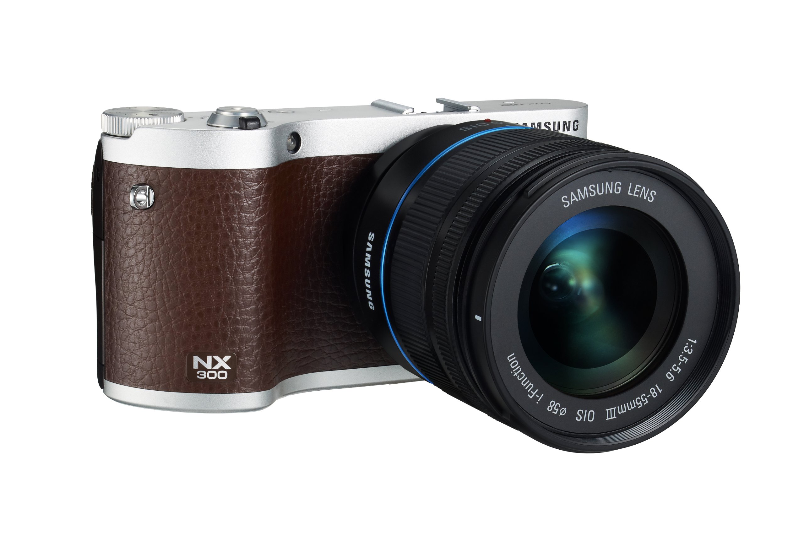 Samsung NX300 20.3MP CMOS Smart WiFi Mirrorless Digital Camera +18-55mm