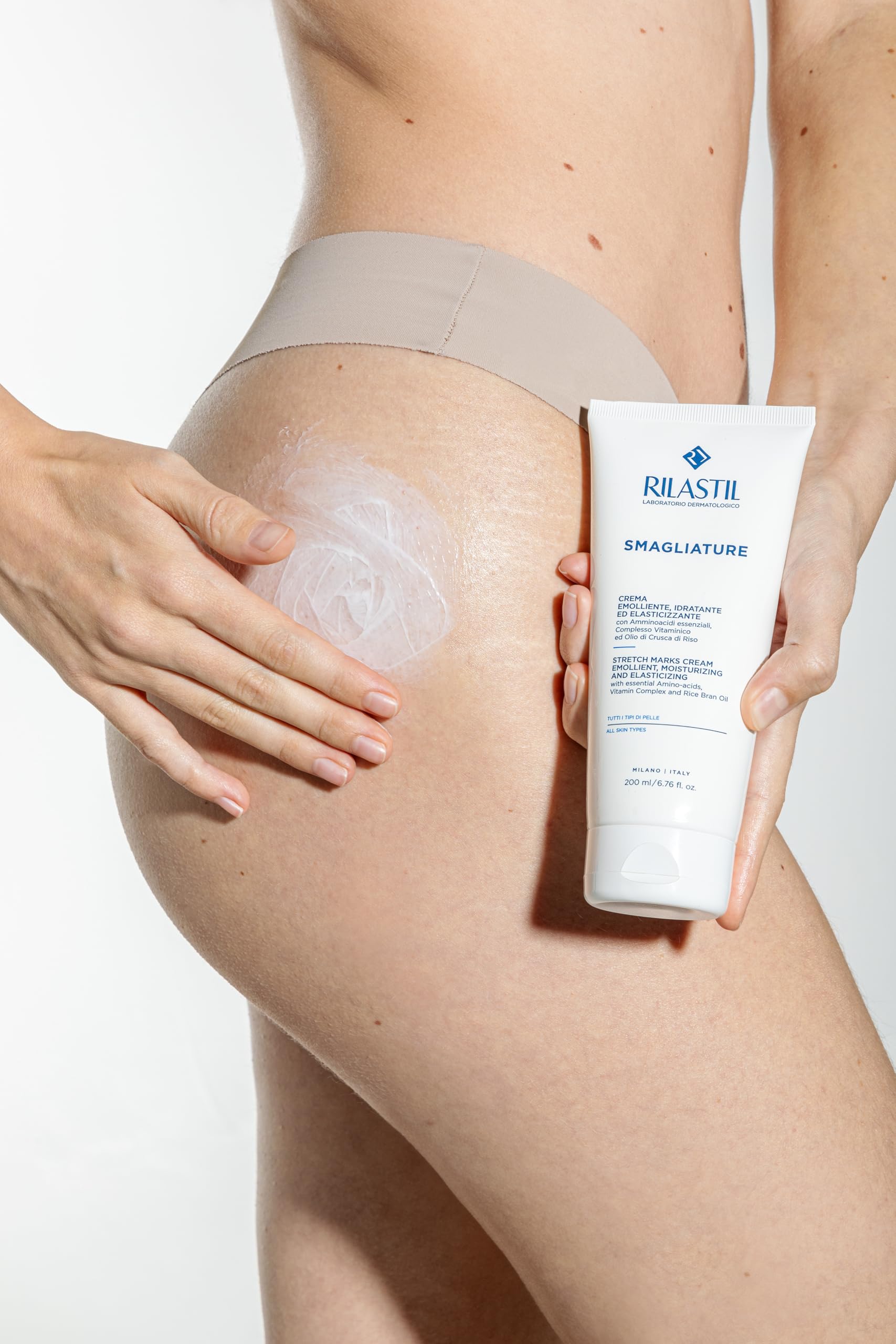 Rilastil Stretch Mark Cream for Sensitive Skin 200ml and Reactive