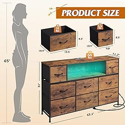 WLIVE TV Stand for 45, 50, 55 inch