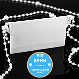 First blinds Vertical Blind Weights 89mm White 32g 20 pack Replacement view 2