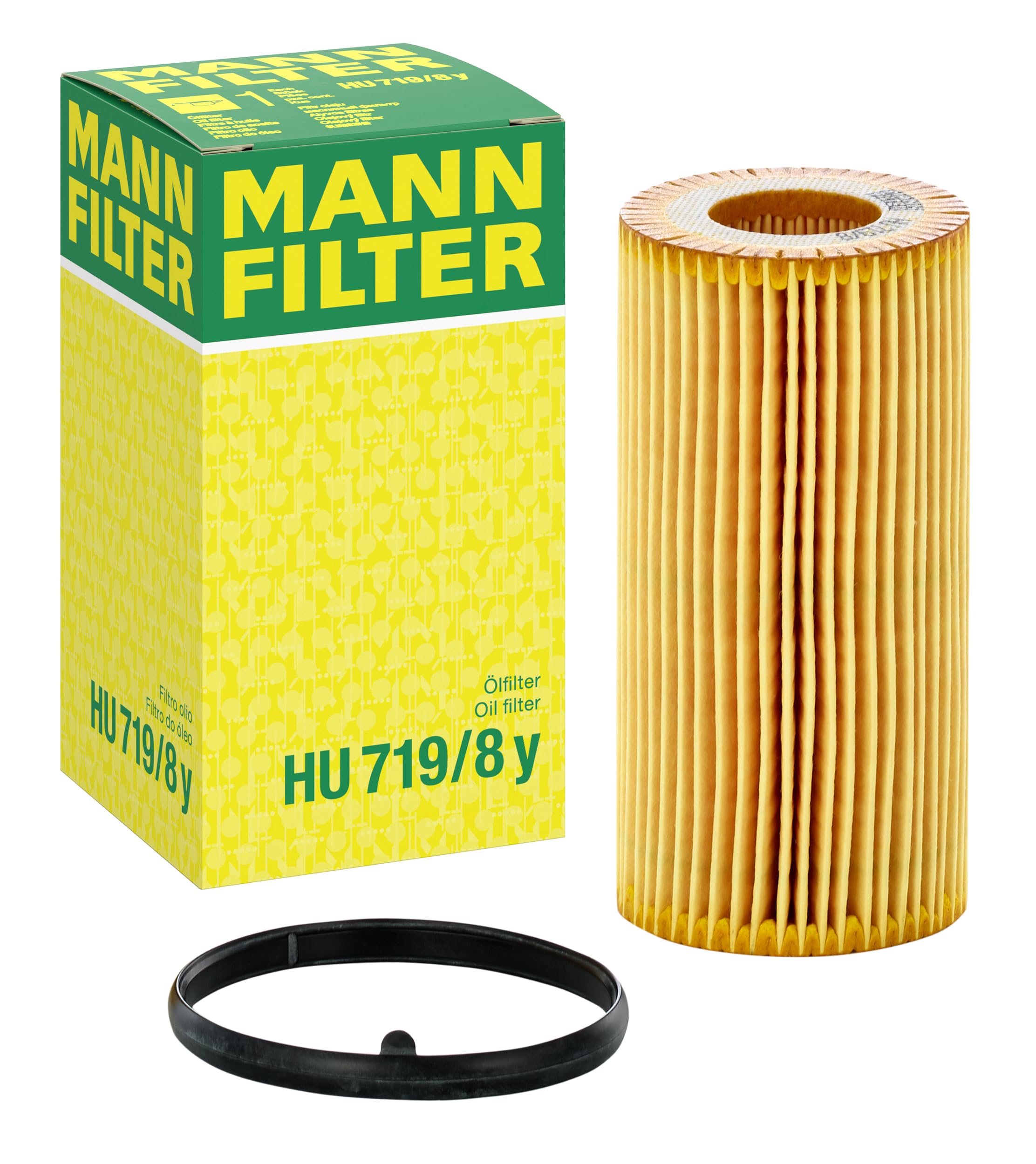 MANN-FILTER HU 719/8 y Oil Filter - for Cars + Transporters