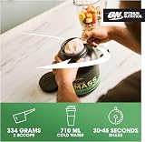 Optimum Nutrition Serious Mass High Calorie Weight Gainer Vanilla 2.72 kg view 4