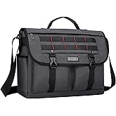 WITZMAN Messenger Bag for Men Crossbody Large Lightweight Satchel Bag Nylon Shoulder Bag with 15.6 inch Laptop