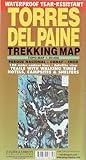 Torres del Paine Waterproof Trekking Map (English/Spanish Edition)